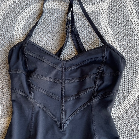 Lululemon Chasse leotard bodysuit black swan dance ballet size 4 - Picture 9 of 10